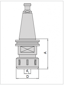 SK30 Collet Chuck 2-20mm ER32 / 470E