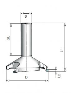 PCD Surfacing Tool Z4